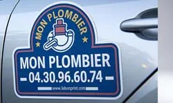 Autocollant vehicule sur mesure