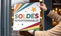 Autocollants repositionnables