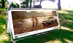 Banderole publicitaire exterieur