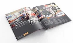 Brochure 2 points metal