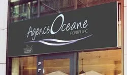 Enseigne aluminium dibond