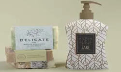 Etiquettes personnalisees pour savon