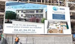 Panneau promoteur