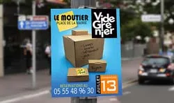 Panneau publicitaire