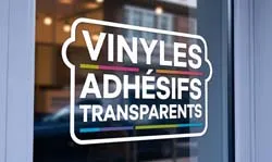Vinyles adhesifs transparents