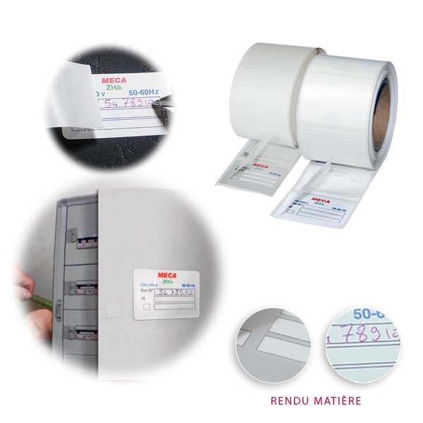 Imprimeur d'étiquette en plastique - Résistance à l'humidité