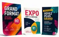 Affiches grand format personnalisées
