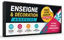 Autocollants pour enseigne personnalisés