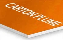 Panneaux carton plume personnalisés